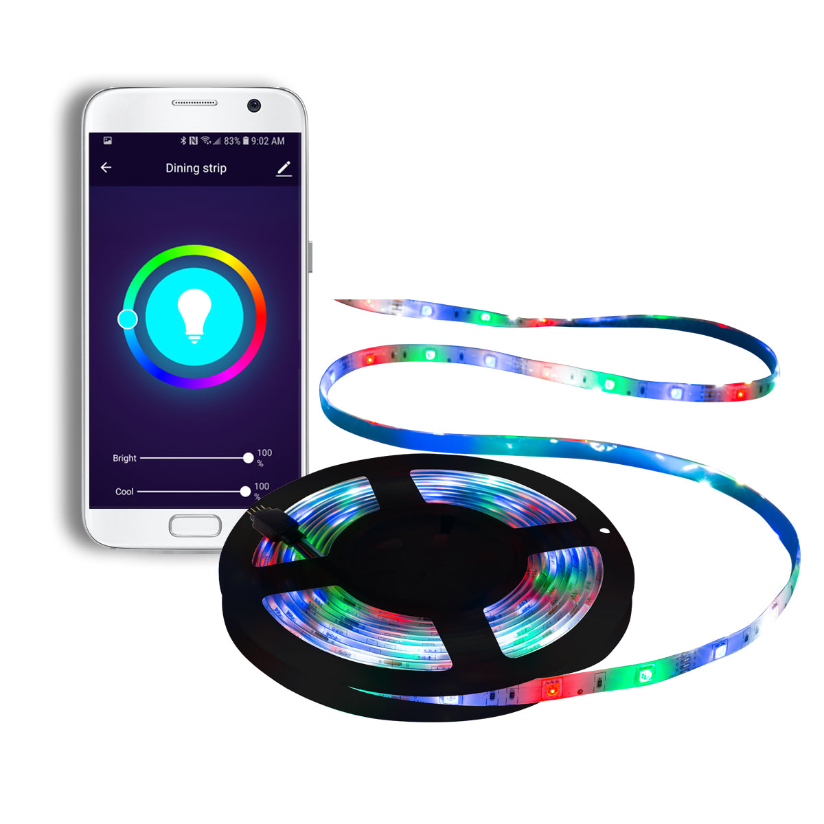 U183MRGBWWF SMART 10FT LED RGBW STRIP