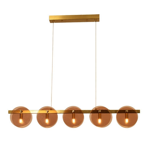 PENDANT LAMP G9*5 MAX40W 100-240V L100CM IP20 AMB
770 LIGHTS - Material: HIERRO+CRISTAL - PAIS: China